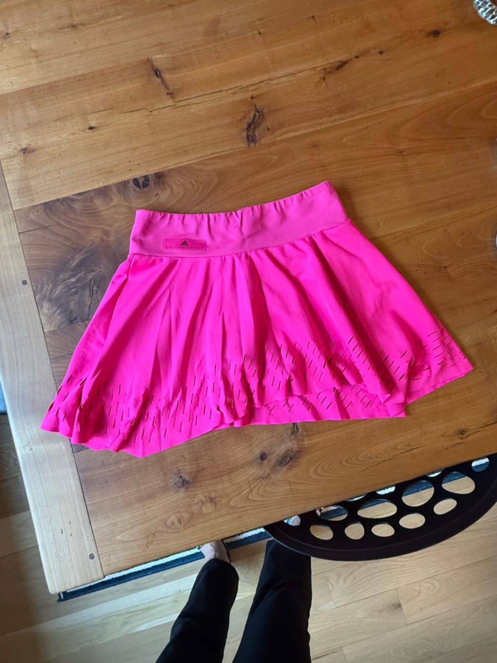 Adidas by Stella McCartney Neon Pink Tennis Skirt
